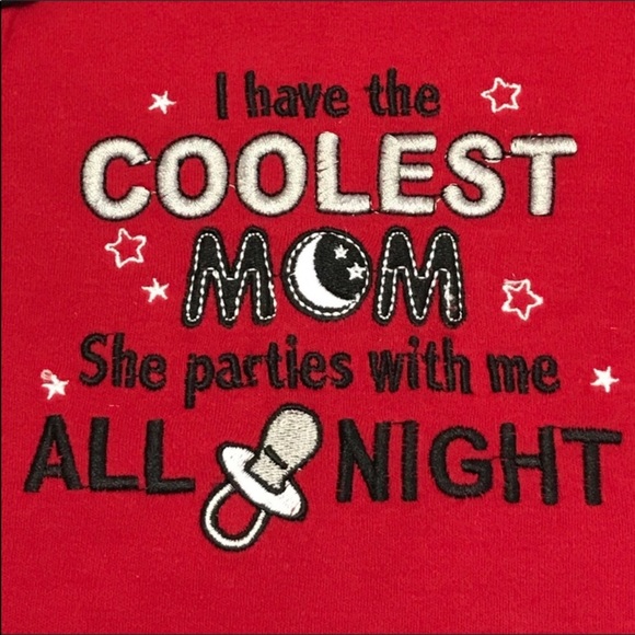 “I Have The Coolest Mom...” Onesie - Picture 3 of 6